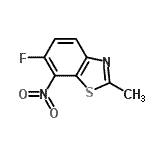 CAS#: 188787-69-1, 6-Fluoro-2-Methyl-7-Nitro-1,3-Benzothiazole