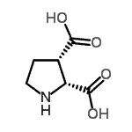 CAS#: 188956-37-8, (2R,3S)-2,3-Pyrrolidinedicarboxylic Acid