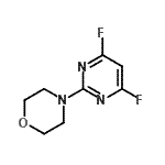 CAS#: 189003-02-9, 4-(4,6-Difluoro-2-Pyrimidinyl)Morpholine