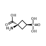 CAS 登录号：189143-41-7， 顺式-1-氨基-3-膦酰环丁烷羧酸