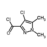 CAS#: 189224-46-2, 4-Chloro-1,5-Dimethyl-1H-Pyrazole-3-Carbonyl Chloride
