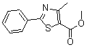 CAS#: 189271-66-7, 4-Methyl-2-Phenyl-5-Thiazolecarboxylic Acid Methyl Ester
