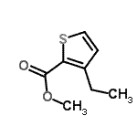 CAS 登录号：189331-46-2， 甲基3-乙基噻吩-2-羧酸酯