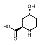 CAS#: 189385-64-6, (2R,4R)-4-Hydroxy-2-Piperidinecarboxylic Acid