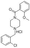 CAS#: 18940-64-2, 1-(O-Chlorobenzyl)-4-(O-Methoxybenzoyl)Piperazine Hydrochloride