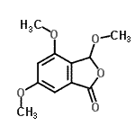 CAS#: 189454-29-3, 3,4,6-Trimethoxy-2-Benzofuran-1(3H)-One