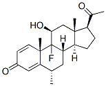 CAS#: 1895-19-8, 9-Fluoro-11beta-Hydroxy-6alpha-Methylpregna-1,4-Diene-3,20-Dione