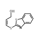 CAS#: 189579-68-8, (2Z)-3-(1,3-Benzothiazol-2-Ylsulfanyl)-2-Propen-1-Ol
