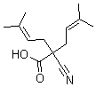 CAS#: 189640-37-7, 2-Cyano-5-Methyl-2-(3-Methyl-2-Buten-1-Yl)-4-Hexenoic Acid