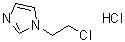 CAS#: 18994-78-0, 1-(2-Chloroethyl)-1H-Imidazole Hydrochloride (1:1)