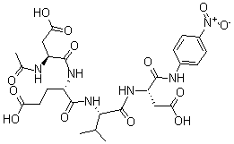 CAS 登录号：189950-66-1， N-乙酰基-L-alpha-天冬氨酰-L-alpha-谷氨酰-L-缬氨酰-N-(4-硝基苯基)-L-天冬氨酰胺