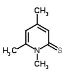 CAS 登录号：19006-70-3， 1,4,6-三甲基-2(1H)-吡啶硫酮