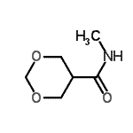 CAS 登录号：190191-71-0， N-甲基-1,3-二恶烷-5-甲酰胺