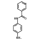 CAS 登录号：19060-64-1， N-(4-氨基苯基)烟酰胺