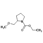 CAS#: 190602-65-4, Ethyl 2-(Methoxymethyl)-1-Pyrrolidinecarboxylate