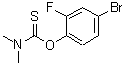 CAS 登录号：190648-99-8， O-(4-溴-2-氟苯基)二甲基硫代氨基甲酸酯