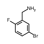CAS 登录号：190656-34-9， 1-(5-溴-2-氟苯基)甲胺