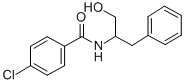 CAS 登录号:19071-58-0, 4-氯-N-(alpha-(羟基甲基)苯乙基)苯甲酰胺