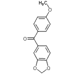 CAS#: 190728-30-4, 1,3-Benzodioxol-5-Yl(4-Methoxyphenyl)Methanone