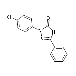 CAS#: 19081-66-4, 2-(4-Chlorophenyl)-5-Phenyl-1,2-Dihydro-3H-1,2,4-Triazol-3-One
