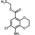 CAS#: 191024-17-6, Ethyl 8-Amino-7-Chloro-2,3-Dihydro-1,4-Benzodioxine-5-Carboxylate