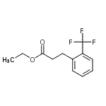 CAS#: 191155-80-3, Ethyl 3-[2-(Trifluoromethyl)Phenyl]Propanoate