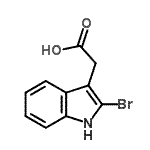 CAS#: 1912-39-6, (2-Bromo-1H-Indol-3-Yl)Acetic Acid