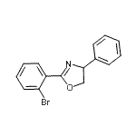 CAS 登录号：191330-82-2， 2-(2-溴苯基)-4-苯基-4,5-二氢-1,3-恶唑