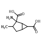 CAS#: 191342-39-9, 4-Amino-3-Methyl-Bicyclo[3.1.0]Hexane-4,6-Dicarboxylic Acid