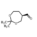CAS#: 191347-98-5, (5R)-2,2-Dimethyl-1,3-Dioxepane-5-Carbaldehyde