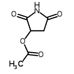 CAS 登录号：191592-48-0， 2,5-二氧代-3-吡咯烷基乙酸酯