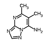 CAS 登录号：191655-97-7， 5,6-二甲基[1,2,4]三唑并[1,5-a]嘧啶-7-胺