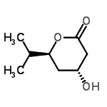 CAS#: 191917-35-8, (4R,6S)-4-Hydroxy-6-Isopropyltetrahydro-2H-Pyran-2-One