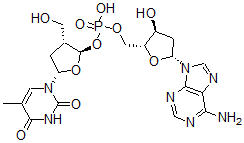CAS#: 19192-40-6, 2'-Deoxythymidylyl-(3'-5')-2'-Deoxyadenosine