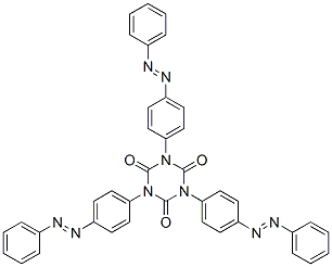CAS#: 19193-92-1, 1,3,5-Tris[4-(Phenylazo)Phenyl]-1,3,5-Triazine-2,4,6(1H,3H,5H)-Trione