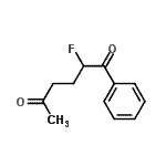 CAS 登录号：191939-50-1， 2-氟-1-苯基-1,5-己烷二酮