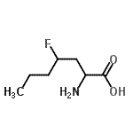 CAS#: 191986-91-1, 2-Amino-4-Fluoroheptanoic Acid