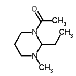 CAS#: 191990-65-5, 1-(2-Ethyl-3-Methyltetrahydro-1(2H)-Pyrimidinyl)Ethanone