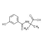 CAS 登录号：192046-60-9， N-(3-羟基苯甲酰基)-2-甲基丙氨酸