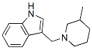 CAS#: 19213-30-0, 3-[(3-Methylpiperidino)Methyl]-1H-Indole