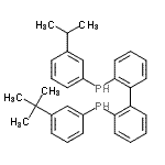 CAS#: 192138-05-9, (3-Isopropylphenyl)(2'-{[3-(2-Methyl-2-Propanyl)Phenyl]Phosphino}-2-Biphenylyl)Phosphine