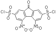CAS#: 192208-60-9, 4,5-Dinitro-9-Oxo-9H-Fluorene-2,7-Disulfonyl Dichloride