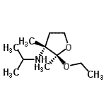 CAS 登录号：192324-26-8， 乙基1,3,4-三脱氧-3-(异丙基氨基)-3-甲基-beta-D-甘油-戊-2-酮呋喃糖苷
