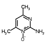CAS#: 19250-33-0, 4,6-Dimethyl-2-Pyrimidinamine 1-Oxide