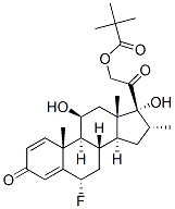 CAS#: 1926-93-8, 6alpha-Fluoro-11beta,17,21-Trihydroxy-16alpha-Methylpregna-1,4-Diene-3,20-Dione 21-Pivalate