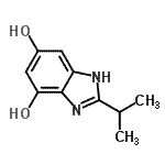 CAS#: 192696-44-9, 2-Isopropyl-1H-Benzimidazole-4,6-Diol