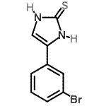 CAS#: 192800-59-2, 4-(3-Bromophenyl)-1,3-Dihydro-2H-Imidazole-2-Thione
