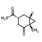 CAS#: 193023-36-8, (1S,4R,6R)-4-Acetyl-1-Methylbicyclo[4.1.0]Heptan-2-One