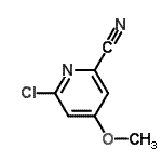 CAS#: 193074-46-3, 6-Chloro-4-Methoxy-2-Pyridinecarbonitrile