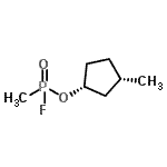 CAS#: 193090-47-0, (1R,3S)-3-Methylcyclopentyl Methylphosphonofluoridate